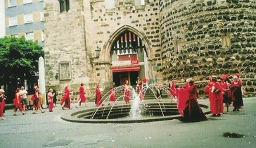 Sommerfest - Zug durch Bonn